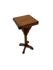 Art Deco Amsterdamse School Petite Pedestal Table, 1920s